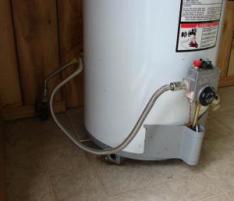 intake line for water heater repaired by our plumber in Lewisville Texas